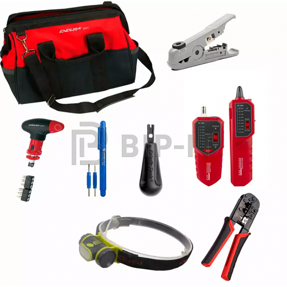 Набор SK-LAN-3 для обжима витой пары и контроля распиновки разъемов RJ45/11