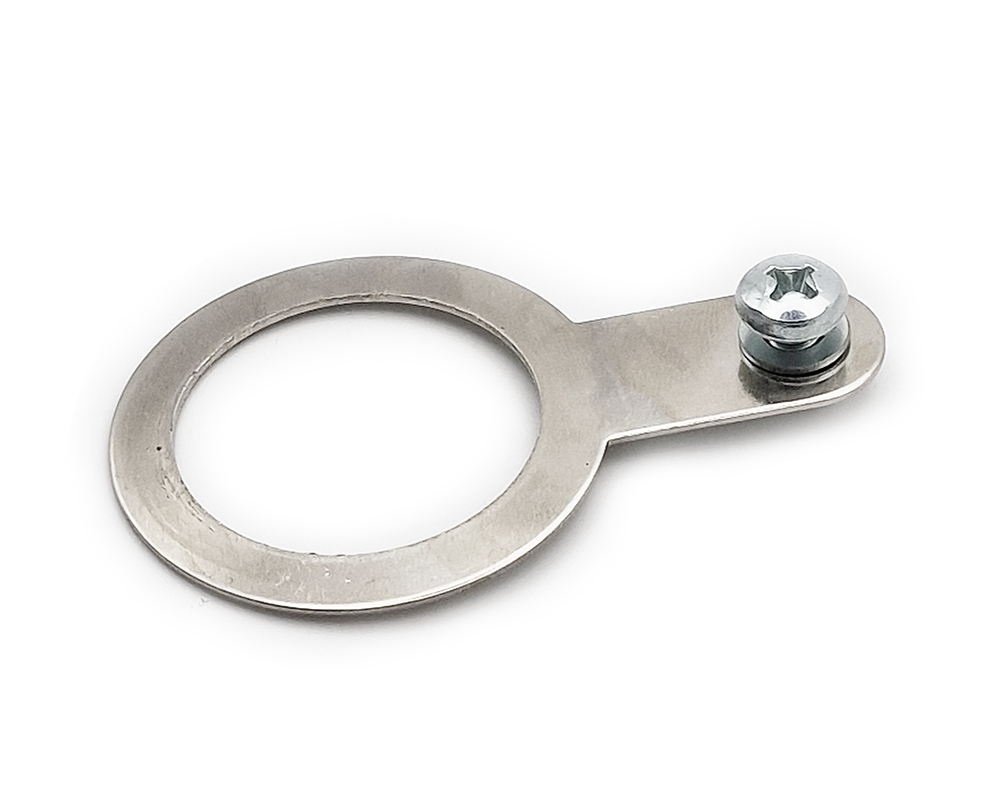 Кольцо заземления никелированная латунь