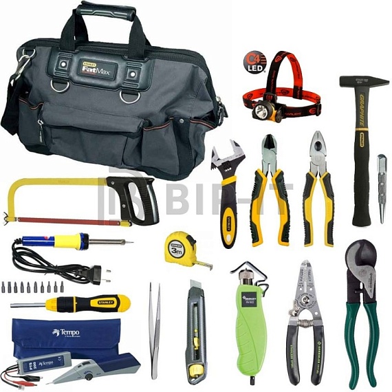 Набор профессионального ручного инструмента SK-17 полный - для кабельщика-спайщика