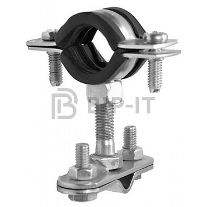 Держатель прута на трубе d 15-19мм