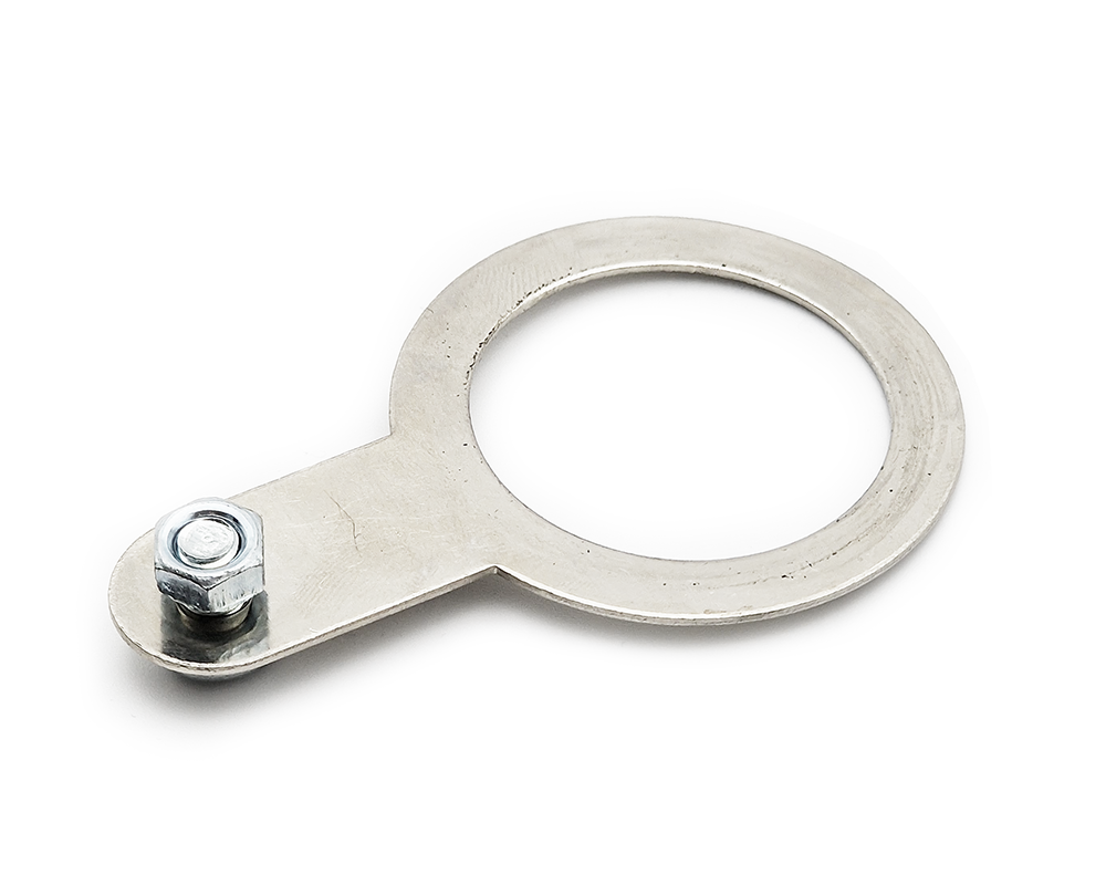 Кольцо заземления никелированная латунь