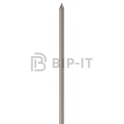 Молниеприёмник высотой 2 метра для установки в резьбовых держателях (М16; нержавеющая сталь) ZANDZ