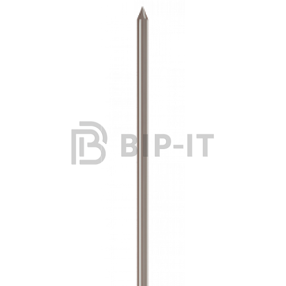 Молниеприёмник высотой 2 метра для установки в резьбовых держателях (М16; нержавеющая сталь) ZANDZ