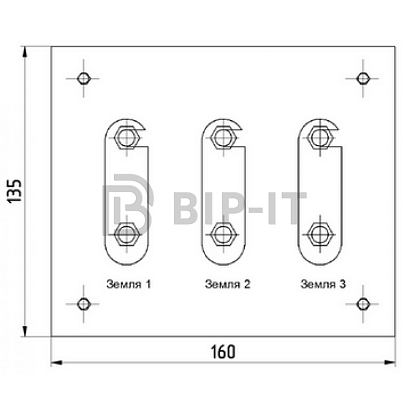 Щит заземления ЩЗ-П2