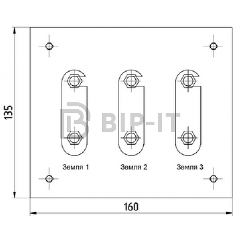 Щит заземления ЩЗ-П2