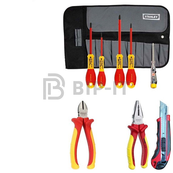 Набор изолированного инструмента SK-16 S6 в скрутке